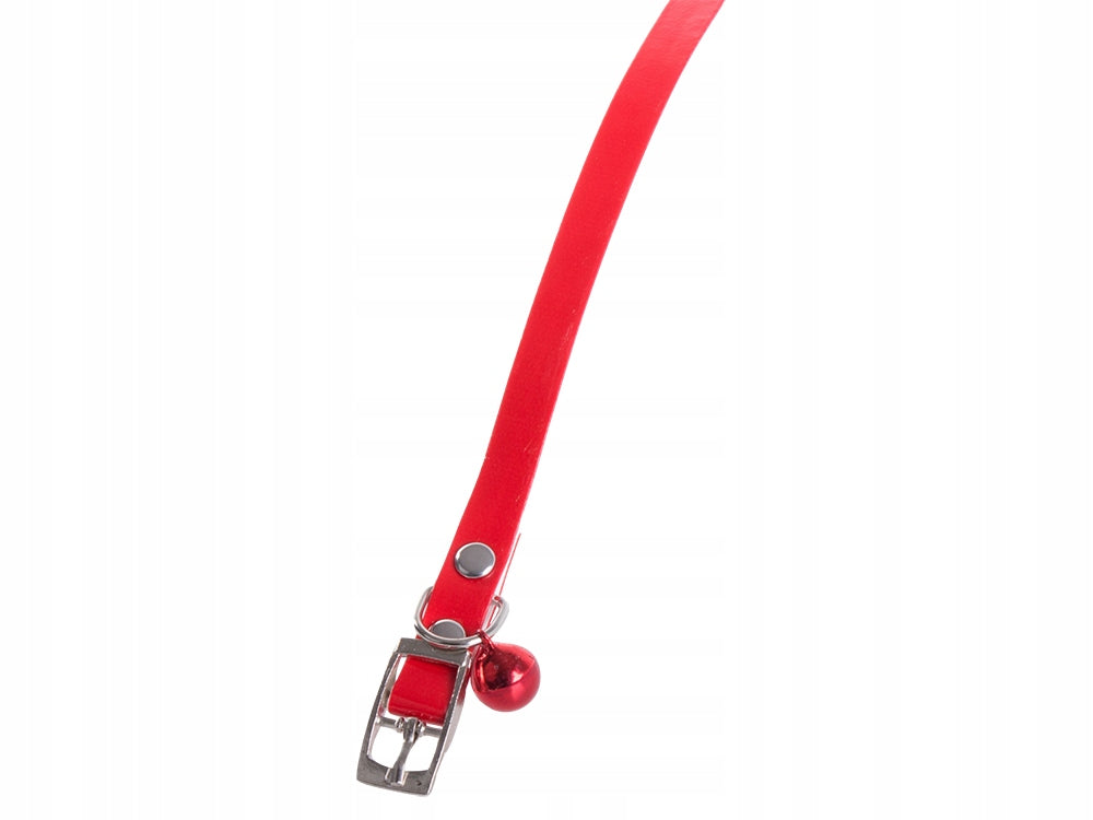 Zgarda pentru catei, Zola®, cu clopotei, ajustabila, 30x1 cm, rosie Zgarda pentru catei, Zola®, cu clopotei, ajustabila, 30x1 cm, rosie